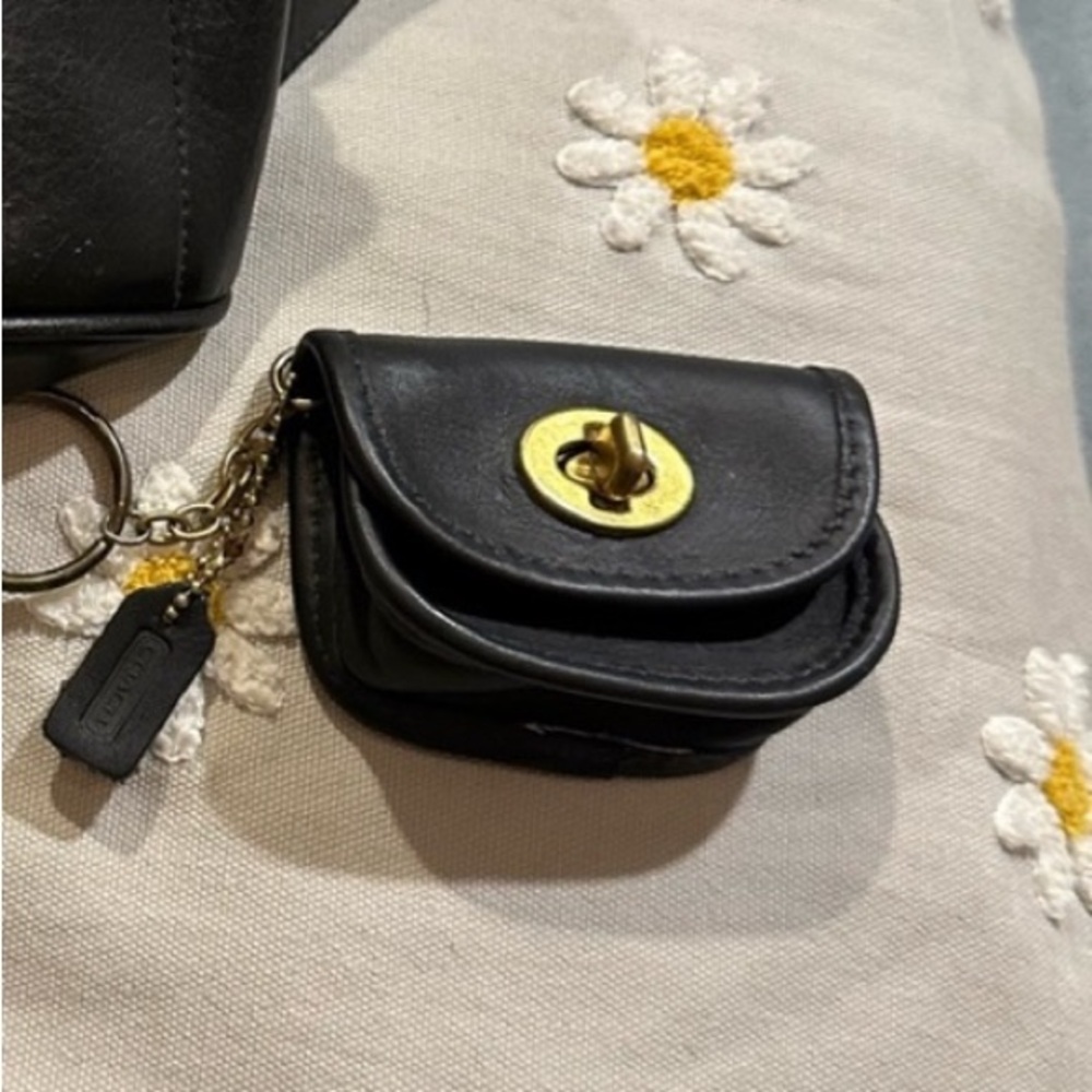 COACH Mini Station Bag Coin Purse